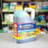 ราคา แม๊กโซน 4 ลิตร ไดควอตไดโบรไมด์ สารเผาไหม้ ออกฤทธิ์เร็วแรง กำจัดวัชพืชใบแคบ ใบกว้าง ทุกชนิด (42602309777)