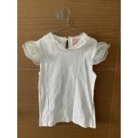 ราคา 4-7 (Y) เสื้อเบลาส์ตัวอักษรศิลปะสีขาวสําหรับเด็กผู้หญิง (25495983379)