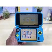 ราคา Nintendo New2DS LL สีเขียวดำ เล่นได้ปกติดีทุกอย่าง สภาพพอใช้ (19552366557)