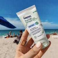 ราคา พร้อมส่ง Coppertone Pure & Simple +100% natural botanicals For Face SPF50 กันแดด ไม่อุดตัน กันน้ำได้ถึง80นาที 59 ml. (6739277205)