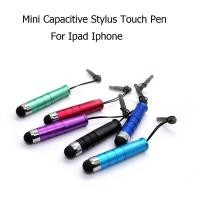 ราคา Mini Capacitive Stylus Touch ปากกายางสีสําหรับ Ipad Iphone (43672639523)