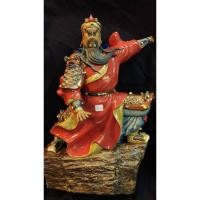 ราคา กวนอู เทพเจ้ากวนอู กวนกง เทพเจ้าจีน กวนอูปางปราบมาร ขนาด 23นิ้ว 关公 (14886325484)