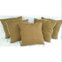 ราคา เบาะโซฟาลายนูน คลิก สีน้ําตาล (43405778992)