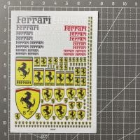 ราคา WSANGUI14 63167-13009 รถกาวรุ่น Ferrari (โลโก้ตกแต่ง) เครื่องชั่งต่างๆ/โลโก้สากล (29842283160)