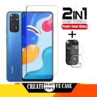 ราคา แพคเกจ 2 INC 1 กระจกนิรภัย Xiaomi Redmi หมายเหตุ 11 PRO 4G/REDMI NOTE 11 PRO 5G 2022 กระจกใส (40571113718)