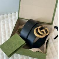 ราคา Authentic Gucci leather belt with G buckle (41909735564)
