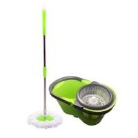 ราคา ชุดถังปั่นม๊อบพร้อมไม้ม๊อบและผ้าม๊อบ 2 ผืน รุ่นนี้ตัวถังปั่นแห้งสามารถถอดแยกออกได้ (สีเขียว) (517255735)