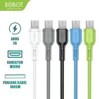 ราคา ROBOT Data Cable RBM100S Android Micro USB 1M Data Cable Original (43905802634)