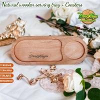 ราคา ถาดไม้ Coaster ถาดไม้ถาด Coaster ถาดไม้เสิร์ฟไม้กาแฟ Coaster (49850560899)