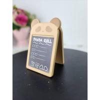 ราคา ของเล่นตกแต่งขนาดเล็กรูปป้ายกระดานดำรูปหมีแพนด้า(11/3) (55100914453)