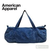 ราคา ■BRAND :AMERICAN APPAREL DUFFLE BAG DARK VINTAGE DENIM (26203183797)