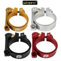 ราคา Litepro Seat Clamp QR SeatClamp 41 มม.จักรยานพับ Seatpost 33.9 มม.VST (28070603471)