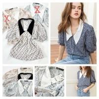 ราคา Zara เสื้อชีฟอง Size S (20670436047)