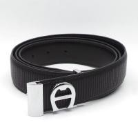 ราคา จัดส่งฟรีนําเข้าหัวเข็มขัดผู้ชายสํานักงานลําลอง Aigner 1574 สีเงิน (9341532354)