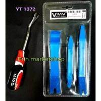 ราคา YATOไขควงงัดกิ๊บ ปลายงอ YT1372 + PROTUCH ชุดงัดคอนโซล AUTO TOOLS (182412531)