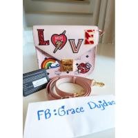 ราคา MCM Patricia Love Patch Visetos Saddle Bag (26469347107)