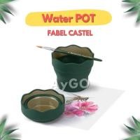 ราคา Faber Castell Clic & Go หม้อน้ําพับได้ - ภาชนะใส่น้ํา / อ่างล้างหน้าแบบแปรง / ถังทาสี (23744476264)