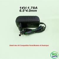 ราคา DC Samsung 14V 1.78A LCD LED Monitor Adapter 14V 1.78 Ampere 6.5x4.0 มม.อะแดปเตอร์ (26942013480)