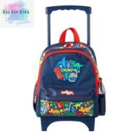 ราคา [พร้อมส่ง] กระเป๋าล้อลากเด็ก smiggle แท้ ขนาด 12 นิ้ว ลายไดโนเสาร์ (4642036156)