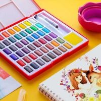 ราคา Faber Castell 24/36/48 สีโปร่งใสชุดสีน้ําสําหรับการวาดภาพ ing (50551480532)