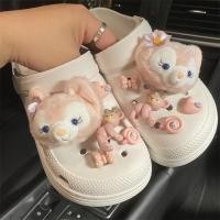 ราคา croc jibz jibbitz LINGNA BELLE - อุปกรณ์ตกแต่งรองเท้าหัวเข็มขัดสไตล์น่ารัก DIY สำหรับรองเท้าหลุม (42725580226)