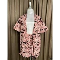 ราคา สุดคุ้ม ชุดเซต 3 ชิ้น ครอปสายเดี่ยว+เสื้อคลุมแขนสั้น+กางเกงขาสั้นเอวยางยืด งานลายหินอ่อน (24775944451)