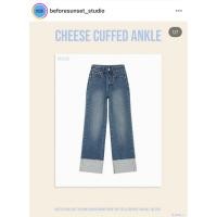 ราคา beforesunset_studio (cheese cuffed ankle jeans) (41507466292)
