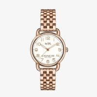 ราคา Coach นาฬิกาข้อมือผู้หญิง Delancey Cream Dial Rose Gold รุ่น 14502242 ของแท้ 100% มีการรับประกัน 2 ปี (7839245123)