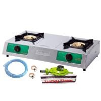 ราคา เตาแก๊สลัคกี้เฟลม รุ่น HQ-102S สแตนเลสทั้งตัว หัวเตาทองเหลืองแท้ พร้อมอุปกรณ์ หัวปรับแรงดัน สายแก๊ส 1. เมตร ตัวรัด 2 ตัว (2326156830)