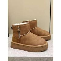 ราคา บูทกันหนาว รองเท้าบุขน -รองเท้าผู้หญิงไซส์ใหญ่เท้ากว้างเท้าอ้วนหนังนุ่มรองเท้าหิมะหนาพื้นหนาอบอุ่นสบายๆรองเท้าผ้าฝ้ายกันลื่น (56400768093)