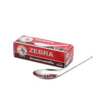 ราคา ช้อนสั้น ตราหัวม้าลาย ขนาด 4.2 ซม. (26636097493)