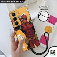 ราคา เคส Infinix Hot 60 5G / Infinix Hot 60 Pro / Infinix Hot 60 Pro Plus / Infinix Hot 60i | Deadpool Motif | SoftCase HP Infinix Hot 60 5G / Hot 60 Pro / Hot 60 Pro Plus / Hot 60i | เคสโทรศัพท์ | กล้องซิ