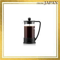 ราคา BODUM Coffee Maker Coffee Press BRAZIL French Press 350ml Black Stainless Steel Filter Glass Beaker Immersion Coffee 【Genuine Product】 10948-01Direct from Japan (25343065299)