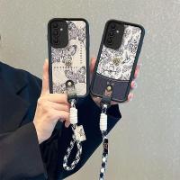 ราคา SAMSUNG หรูหราวินเทจดอกเคมีเลียสีดําสีน้ําตาลผีเสื้อดอกไม้หนังเทียมโทรศัพท์เชือกเส้นเล็กนุ่มเต็มเลนส์ปกป้องกรณีโทรศัพท์สําหรับ กาแลคซี ก34 5กรัมสําหรับซัมซุงปกหลังก (53850685490)