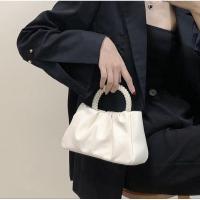 ราคา กระเป๋าไข่มุก กระเป๋าถือออกงาน กระเป๋าถือ กระเป๋าสีขาวแต่งไข่มุก (26672629521)