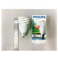 ราคา หลอดประหยัดไฟ Tornado ( ทอร์นาโด) ฟิลลิปส์ Philips รูปทรงเกลียวพายุ ขั้ว E27 (21081526641)