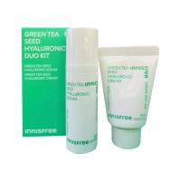 ราคา Innisfree Green Tea Seed Hyaluronic Duo Kit (Serum 15ml+Cream 15ml) (24028561391)