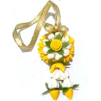 ราคา พวงมาลัยสบู่หอมดอกกุหลาบสีเหลืองเหมาะสำหรับบูชาพระและสิ่งศักดิ์สิทธิ์ (7379099879)