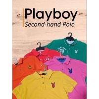 ราคา เสื้อโปโล Playboy มือสองแท้ I (26827182340)
