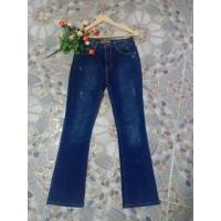 ราคา #Aก27#กางเกงยีนส์ขาม้าเฟคสีเข้มแต่งขาดหน้าเข่างานแท้ป้ายTBYJENSป้ายหนังผ้ายืดแน่นนุ่มๆ #งานป้าย TBY JENS (14171729558)