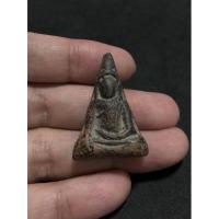 ราคา พระสมเด็จนางพญาเนื้อดินเก่าเก็บ พระบ้านเก่าๆno.1673 (14116743782)