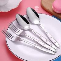 ราคา ขายทั้งหมด แพคโหล 12 ช้อน / ส้อม ยกโหลธรรมดา ช้อนส้อมสแตนเลสกันสนิม (52201831499)