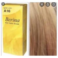 ราคา Berina A16 ครีมเปลี่ยนสีผม ครีมย้อมผม สีย้อมผม เบอริน่า สีสว่าง ไม่ต้องฟอกสีผม (3752867620)