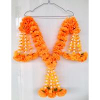 ราคา พวงมาลัยดาวเรือง 3 ชาย พวงมาลัยแขวนหน้ารถบรรทุก มาลัยแขวนหน้ารถ สินค้ามี 2 ขนาด (ราคาต่อพวง) (41306334754)