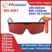 ราคา 1064nm Infrared Laser Safety Protective Glasses IPL Hair Removal 532nm Green 450nm Blue Protection Goggles Safety Glasse (29013604760)