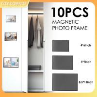 ราคา 10 ชิ้นกรอบรูปแม่เหล็กกระเป๋าแม่เหล็กแม่เหล็กผู้ถือป้ายแม่เหล็ก PVC ใสกรอบรูปแม่เหล็ก 4x6 นิ้ว/5x7 นิ้ว/8.5x11 นิ้ว SHOPQJC0193 (26212050008)
