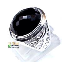 ราคา แหวนนิล แหวนมังกร แหวนเงินแท้ 92.5% ข้างลายมังกร ประดับ พลอยนิลแท้ YTG-10044 (4531376882)