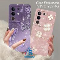 ราคา HP [SHARK CASE] Softcase VIVO Y29 4G 2025 / VIVO Y19S Aesthetic Floral Motif - เคส Vivo - เคส Vivo Cessing - เคสล่าสุด - เคสอินเทรนด์ - เคส Vivo - เคส Vivo - เคส Vivo ซิลิโคน - Vivo Cesing (2824234081