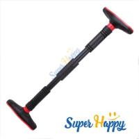 ราคา บาร์โหนประตูบาร์ดึงข้อ บาร์โหน รุ่นอย่างดี Doorway Pull Up Bar 70-95 ซม. (12372801043)