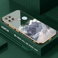 ราคา เคสโทรศัพท์มือถือ ซิลิโคน ลายภูเขาหิมะ พร้อมสายคล้อง สําหรับ Realme C12 Realme C15 Realme C25 Realme C25S Realme Narzo 30A Realme C21 Realme C21Y Realme C25Y (21081484995)